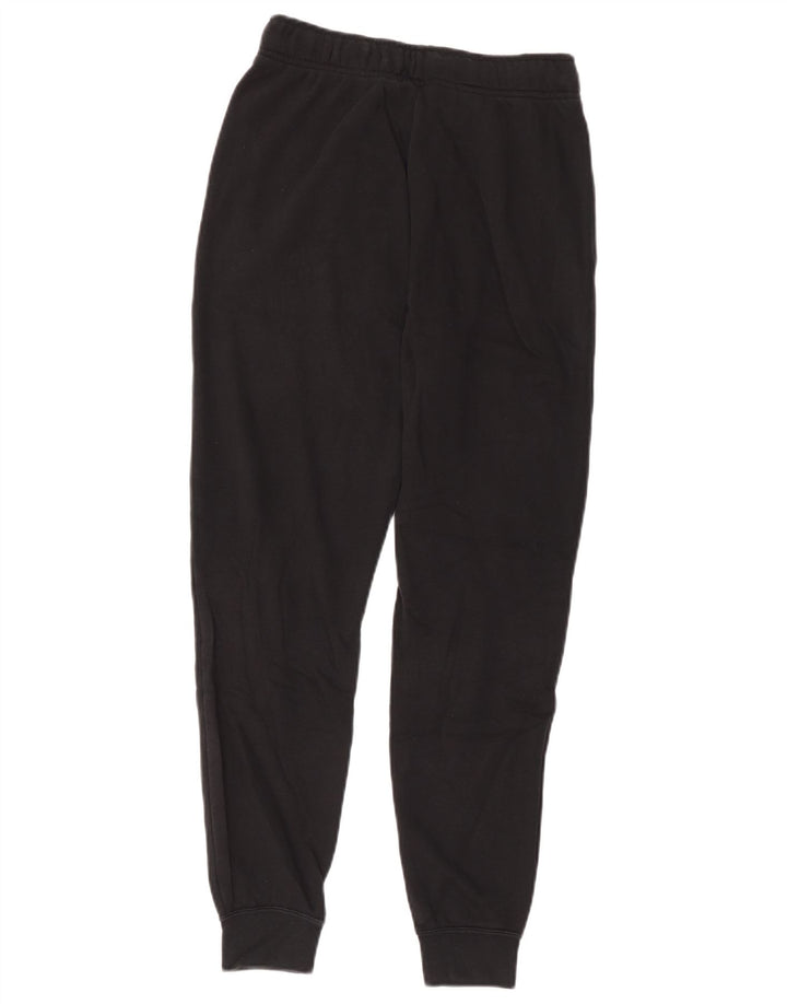 Pantaloni da tuta con grafica Nike da uomo, pantaloni da jogging, piccoli, in cotone nero