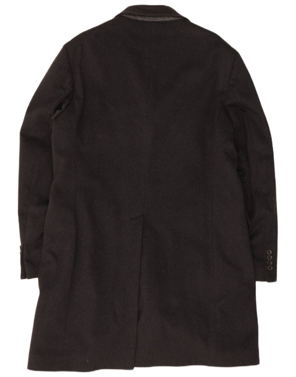 Fradi Mens Overcoat IT 52 XL Grey Wool