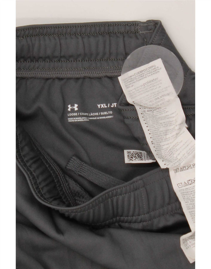 Pantaloncini sportivi da ragazzo Under Armour 13-14 anni XL poliestere grigio