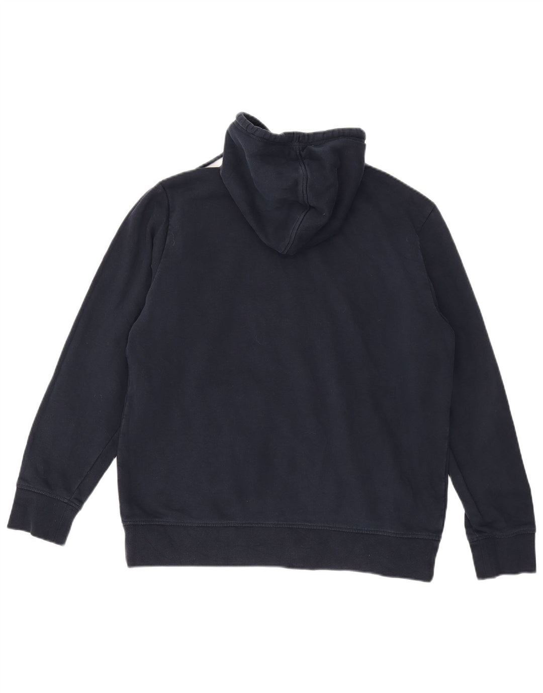 Maglione con cappuccio grafico da uomo Reebok medio in cotone blu navy