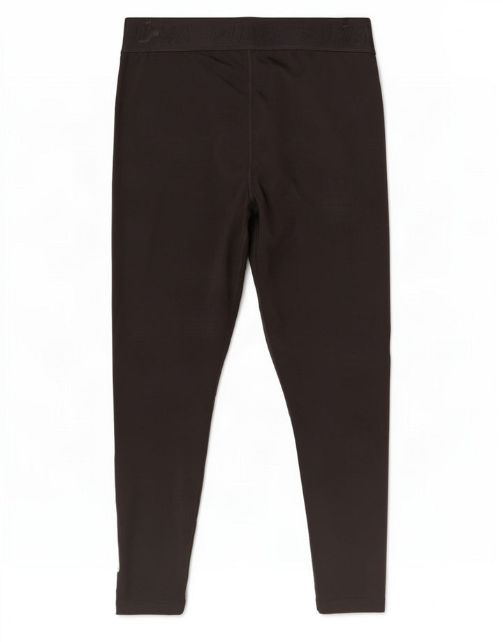 Leggings grafici crop da donna Puma UK 16 grandi neri