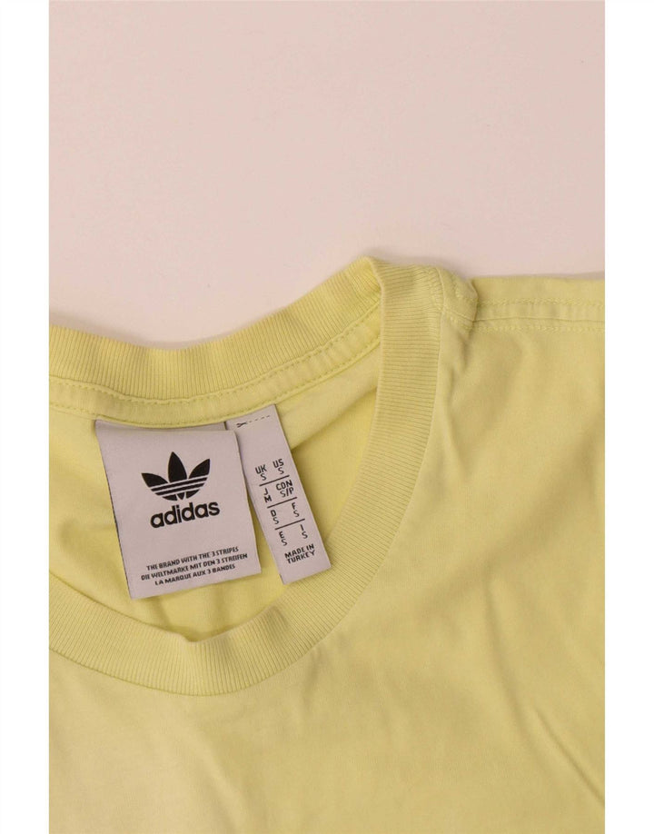 Maglietta Adidas da uomo Top Small gialla