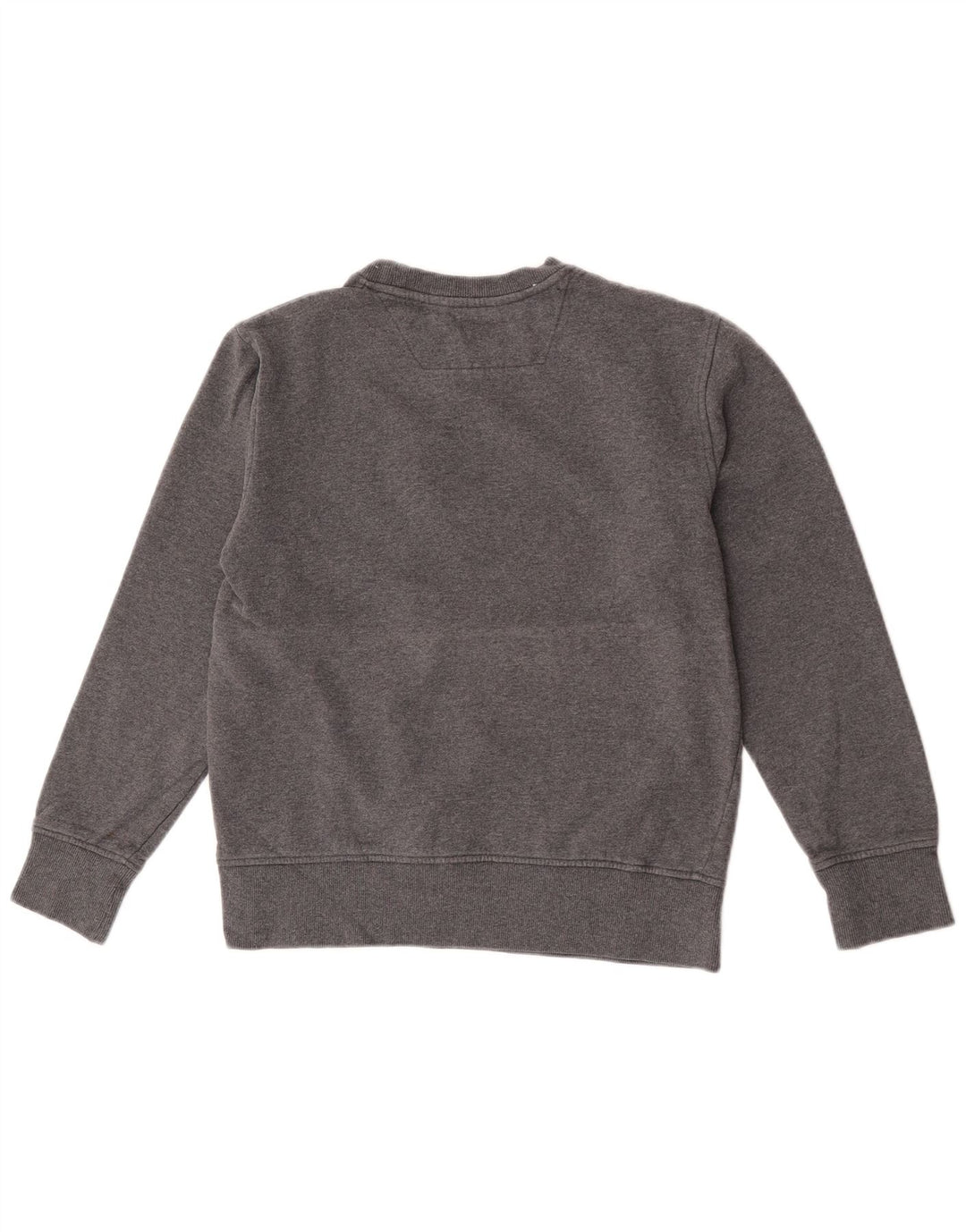 Felpa DC da uomo, piccola, in cotone color block grigio