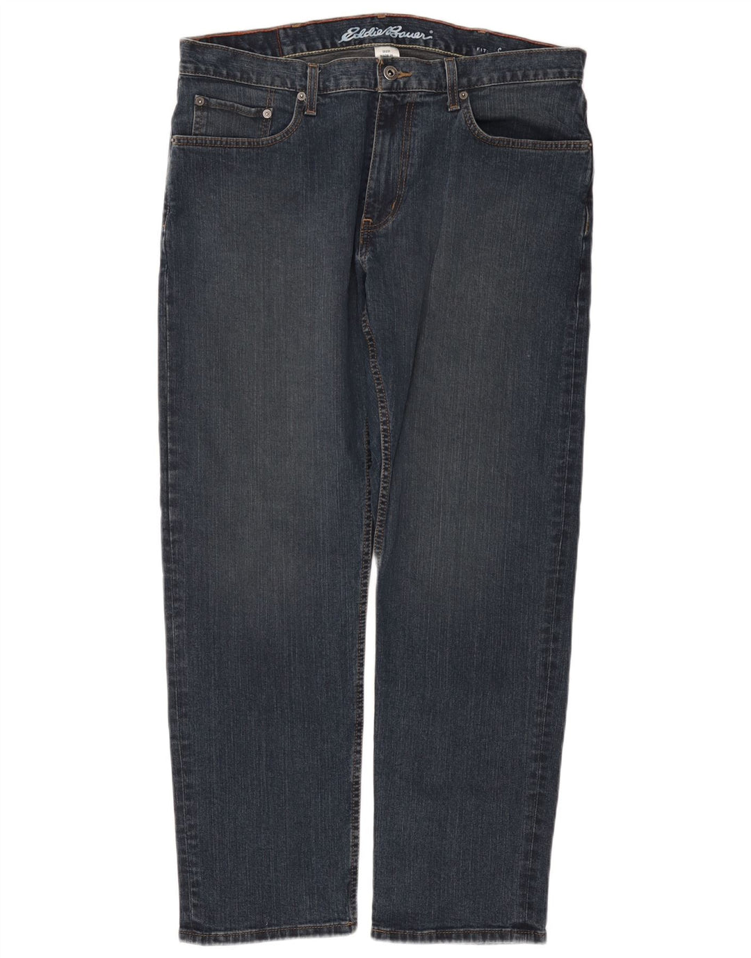 Jeans dritti da uomo EDDIE BAUER W36 L30 Blu