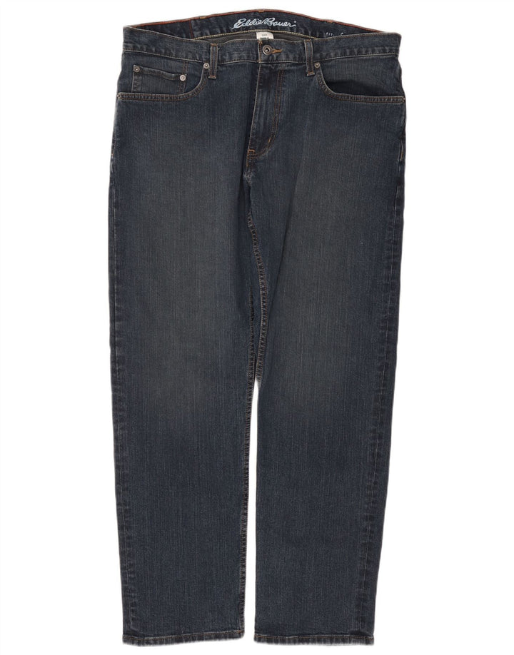 Jeans dritti da uomo EDDIE BAUER W36 L30 Blu