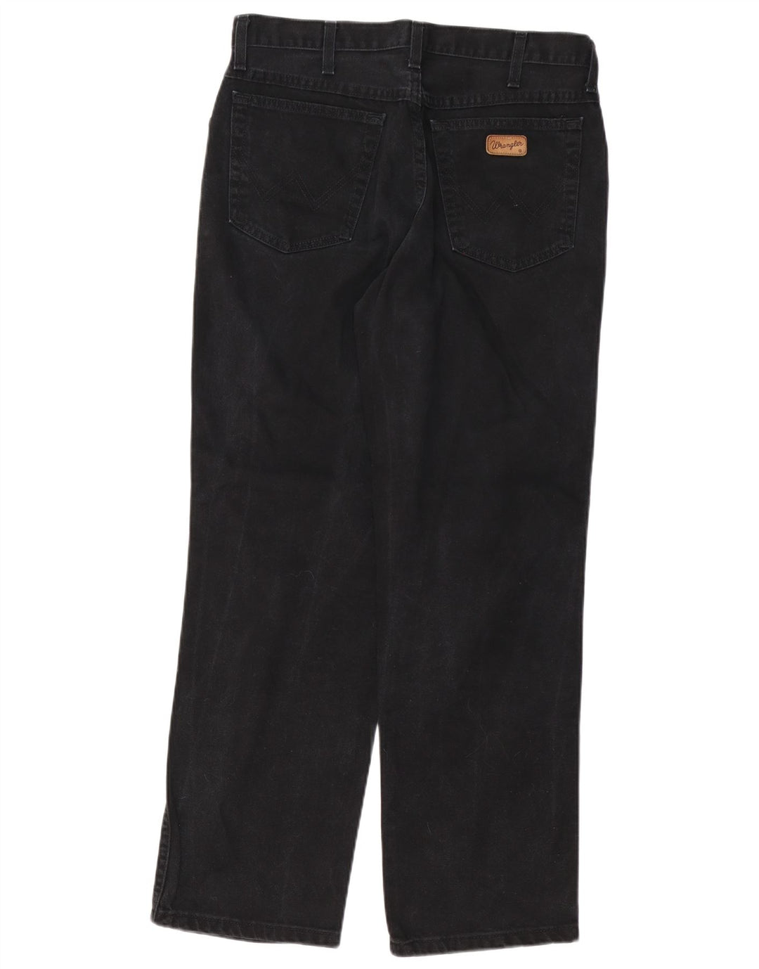 Jeans dritti da uomo Wrangler Ohio W33 L30 cotone nero