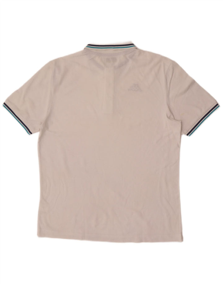 Polo Kappa Uomo XL Bianca