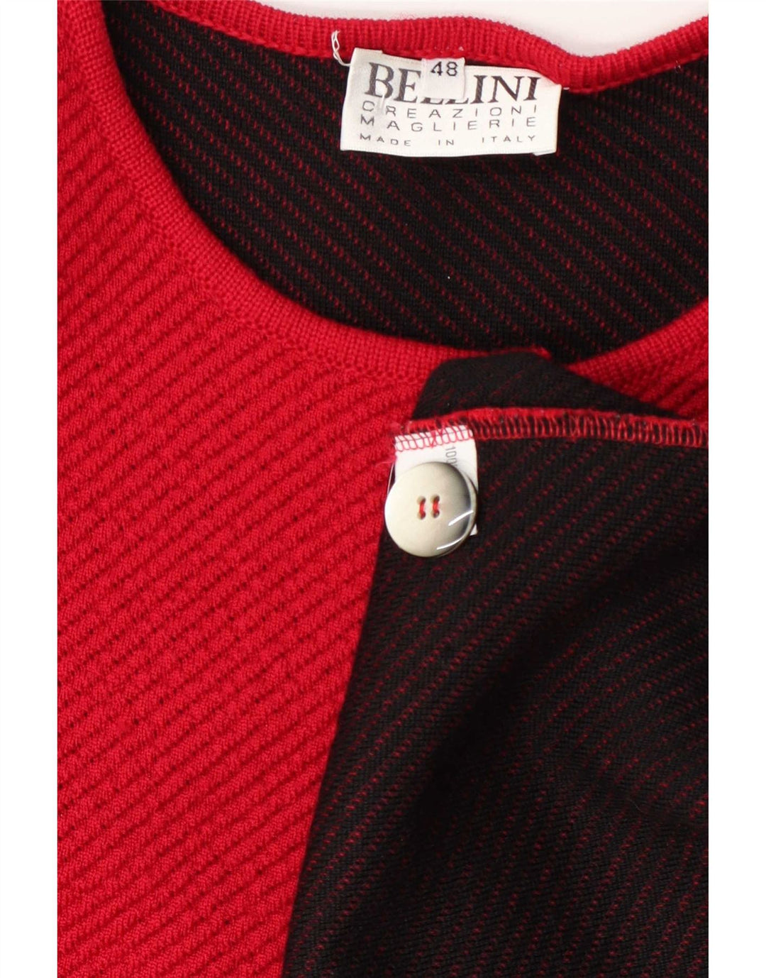 Maglione Cardigan Donna Bellini IT 48 XL Rosso Lana