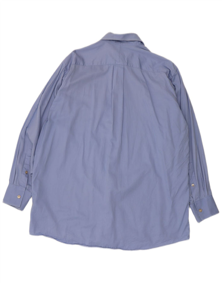 Camicia da uomo Michael Kors taglia 16 1/2 grande cotone blu