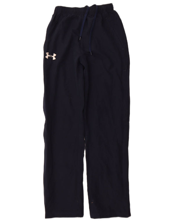 Pantaloni da tuta da uomo Under Armour XS poliestere blu navy