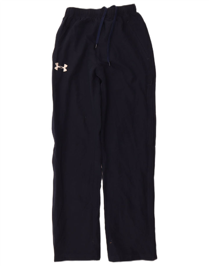 Pantaloni da tuta da uomo Under Armour XS poliestere blu navy