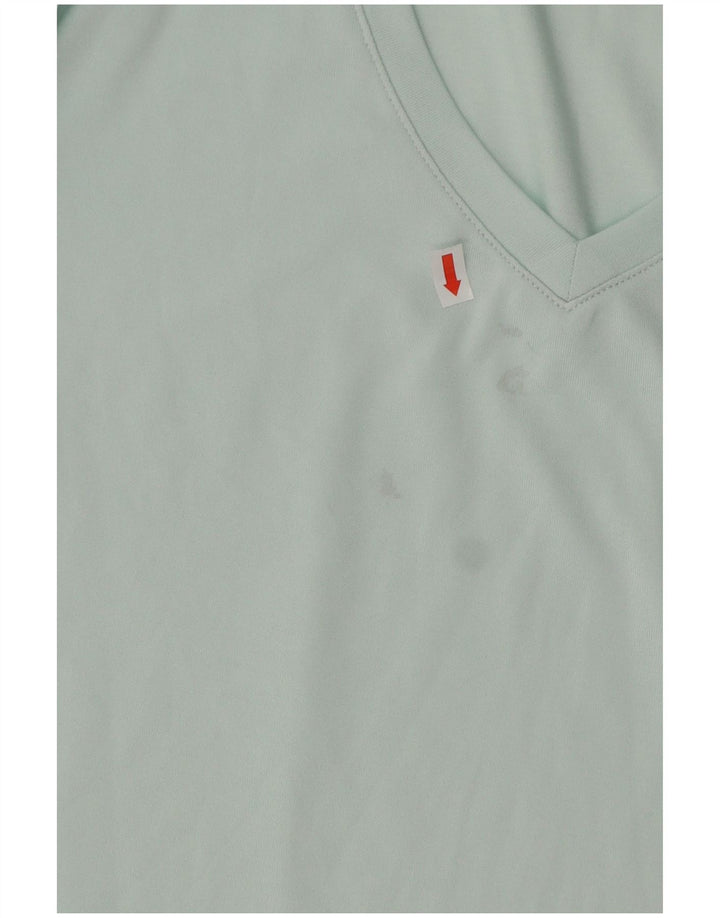 T-shirt Heat Gear da donna UNDER ARMOUR UK 14 Poliestere turchese medio