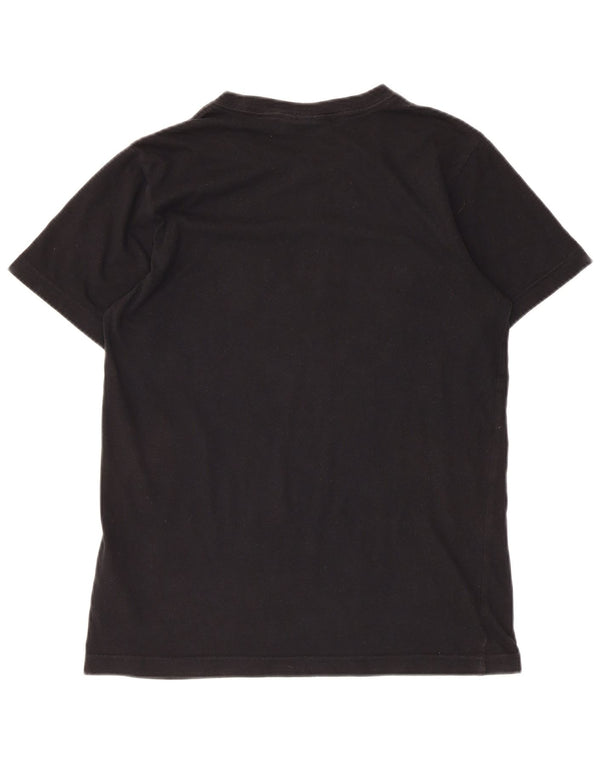 Adidas Mens Graphic T-Shirt Top Small Black Cotton