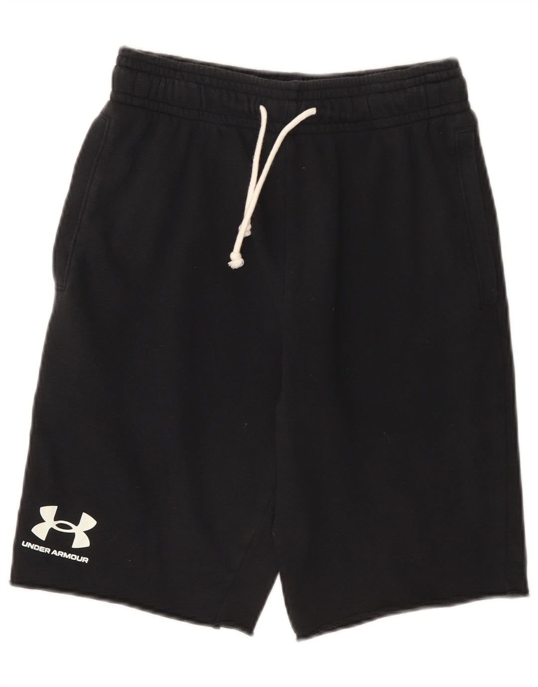 Pantaloncini sportivi grafici da uomo Under Armour piccoli neri
