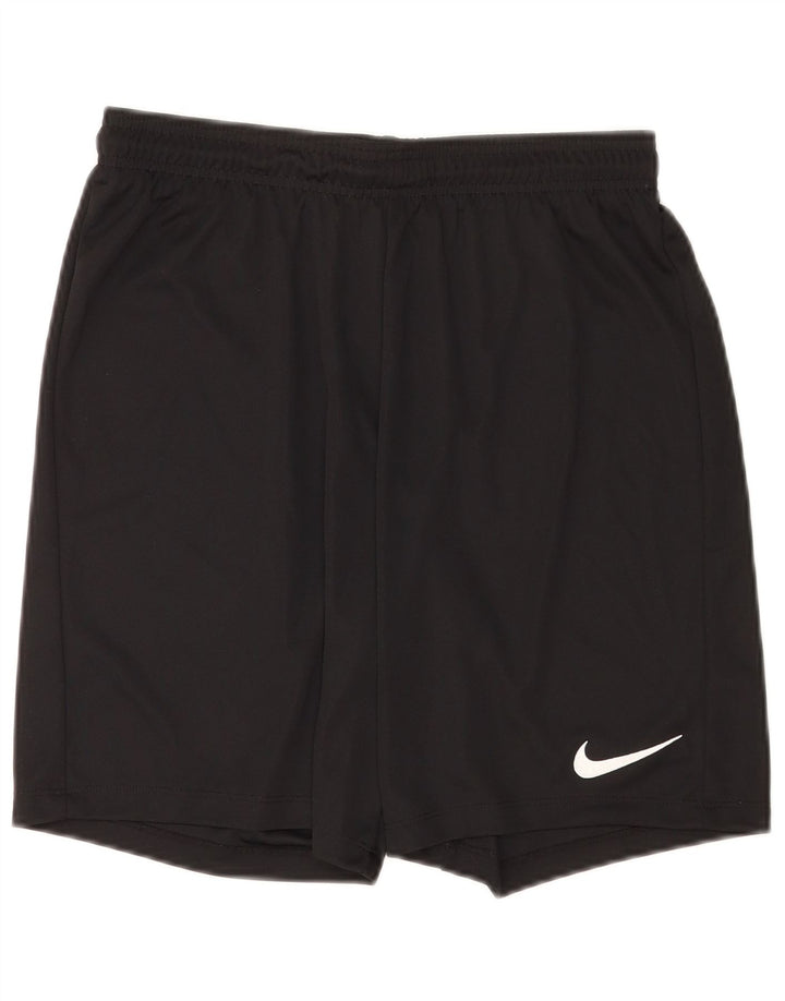 Pantaloncini sportivi Nike Dri Fit da uomo, grandi, in poliestere nero