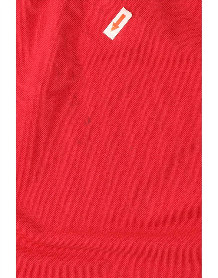 Polo da uomo Tommy Hilfiger in cotone rosa medio
