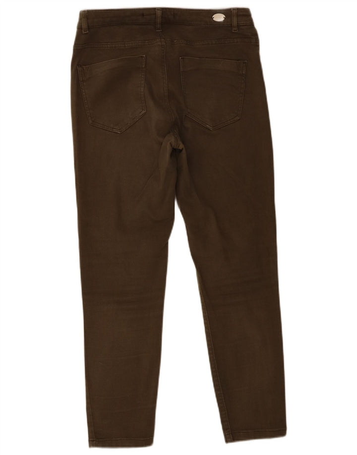 Jeans corti da donna Zara EU 38 piccoli W28 L24 kaki