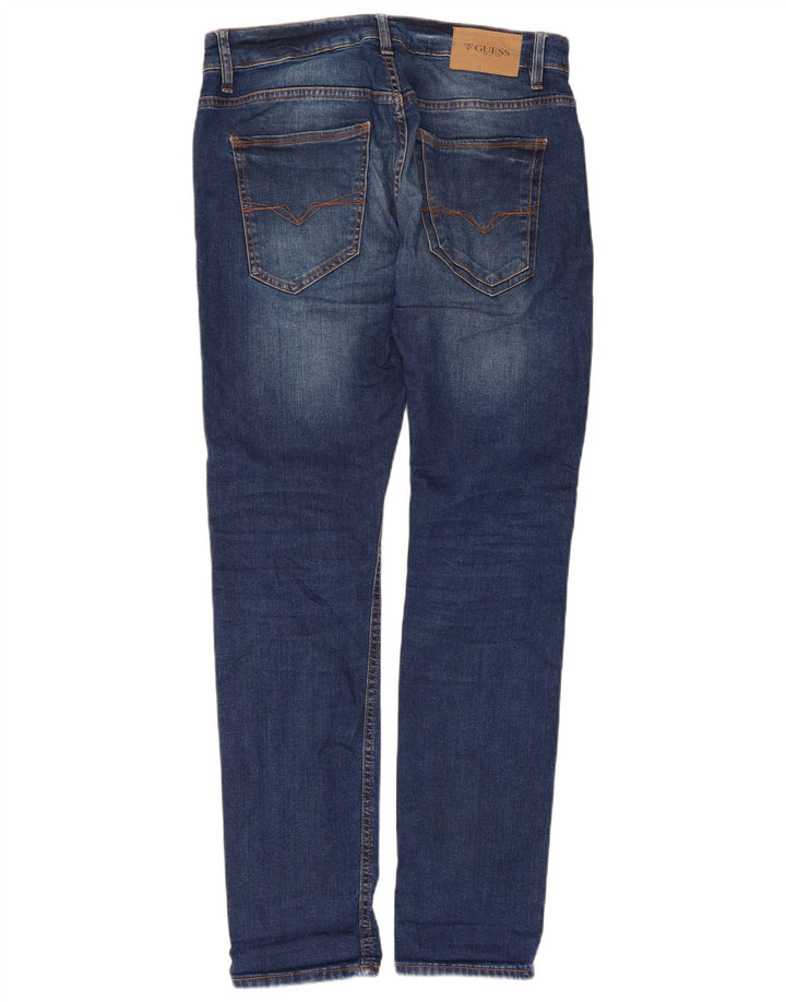 Jeans skinny da donna Guess W30 L31 cotone blu