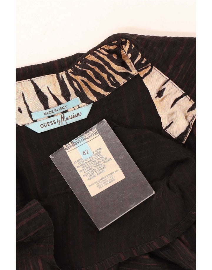 Camicia da donna Guess By Marciano IT 42 Marrone medio a righe