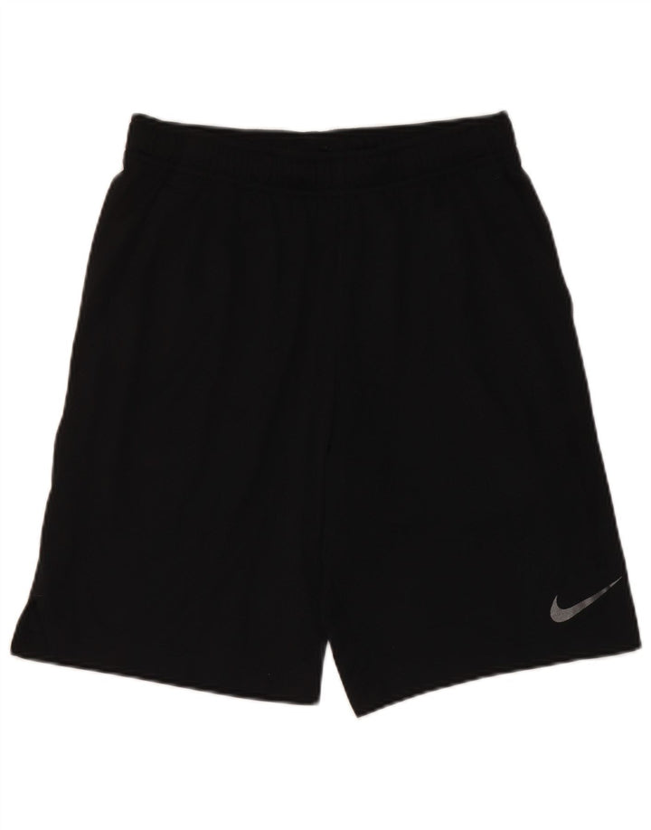Pantaloncini sportivi Nike Dri Fit da uomo piccoli in poliestere nero