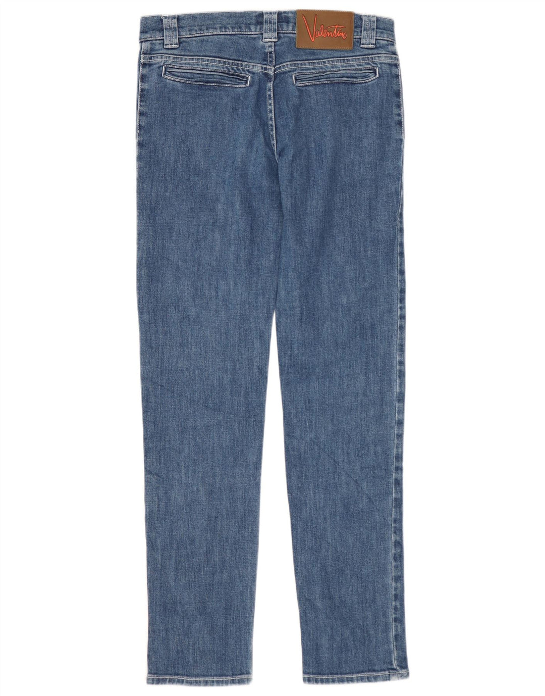 Jeans slim da donna Valentino IT 40 piccoli W28 L30 Blu