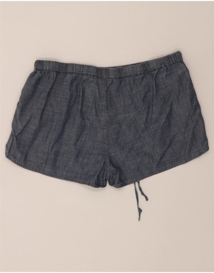 J. CREW Womens Casual Shorts Medium W30  Navy Blue Cotton Vintage J. Crew and Second-Hand J. Crew from Messina Hembry 