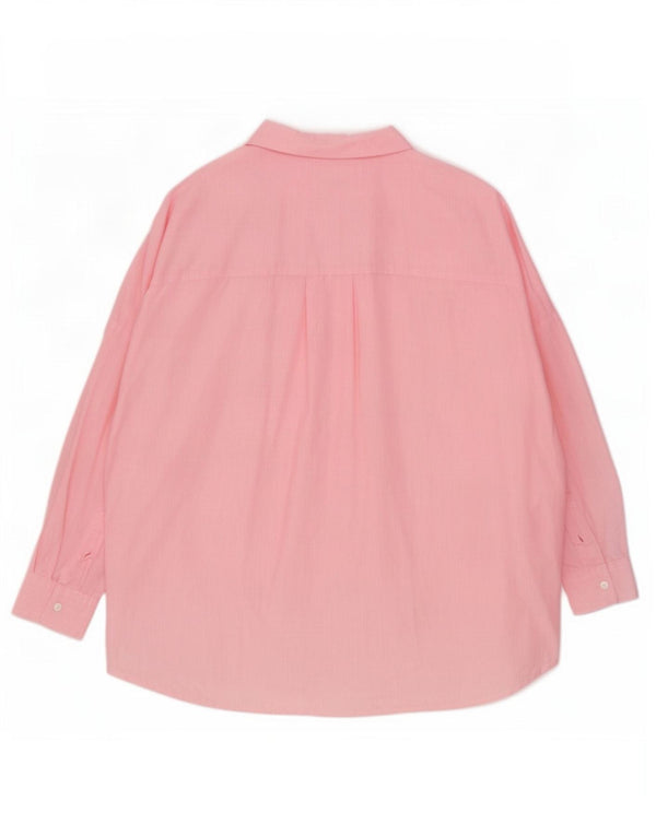 Camicia a maniche 3/4 da donna French Connection UK 10 piccolo gessato rosa
