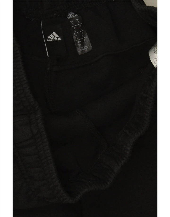 Pantaloni da tuta da uomo Adidas Small in cotone nero