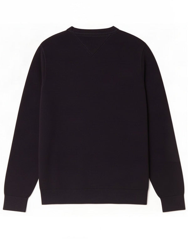 Tommy Hilfiger Mens Crew Neck Jumper Sweater Small Navy Blue Cotton