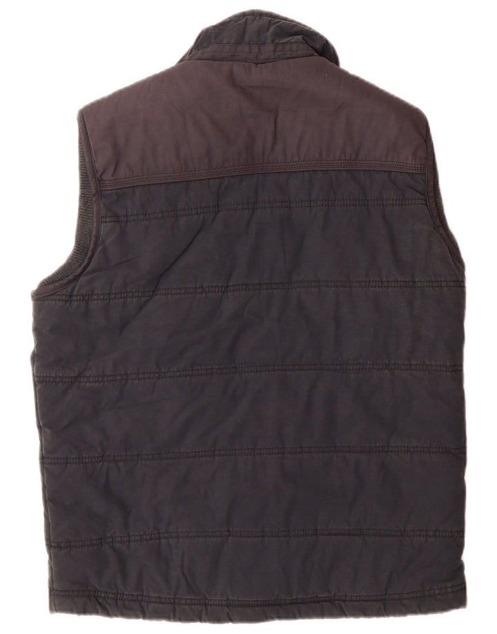 Gilet imbottito da uomo FAT FACE UK 36 Small Poliestere color block blu navy