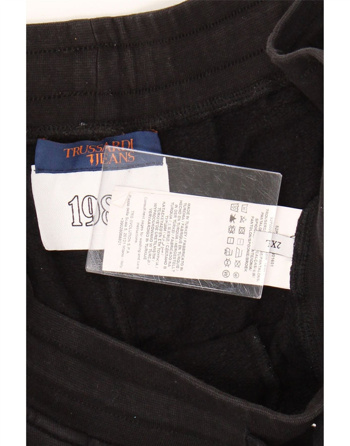 Trussardi Donna UK 20 2XL Cotone Nero