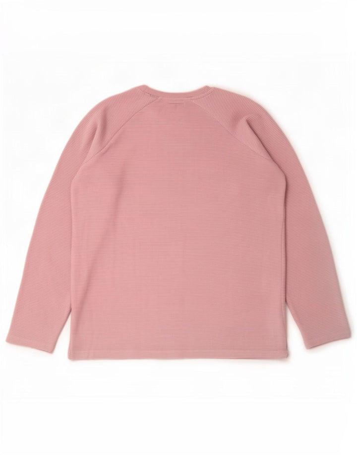 Top manica lunga da uomo Marks & Spencer viola medio