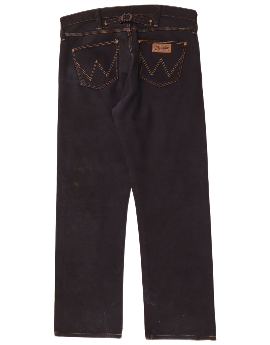 Jeans dritti Casey da uomo Wrangler W36 L34 cotone nero