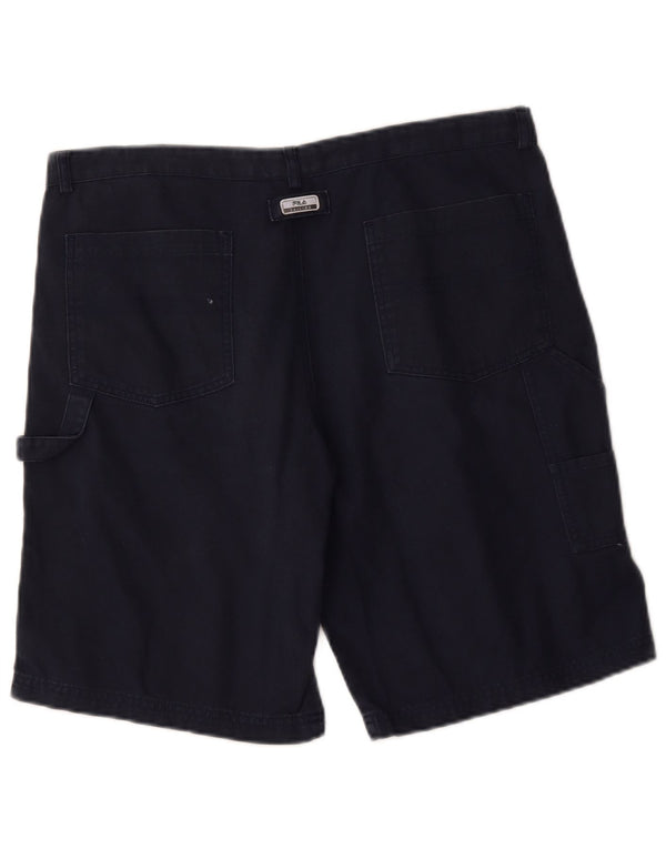 Pantaloncini cargo da uomo FILA IT 52 XL W36 cotone blu navy