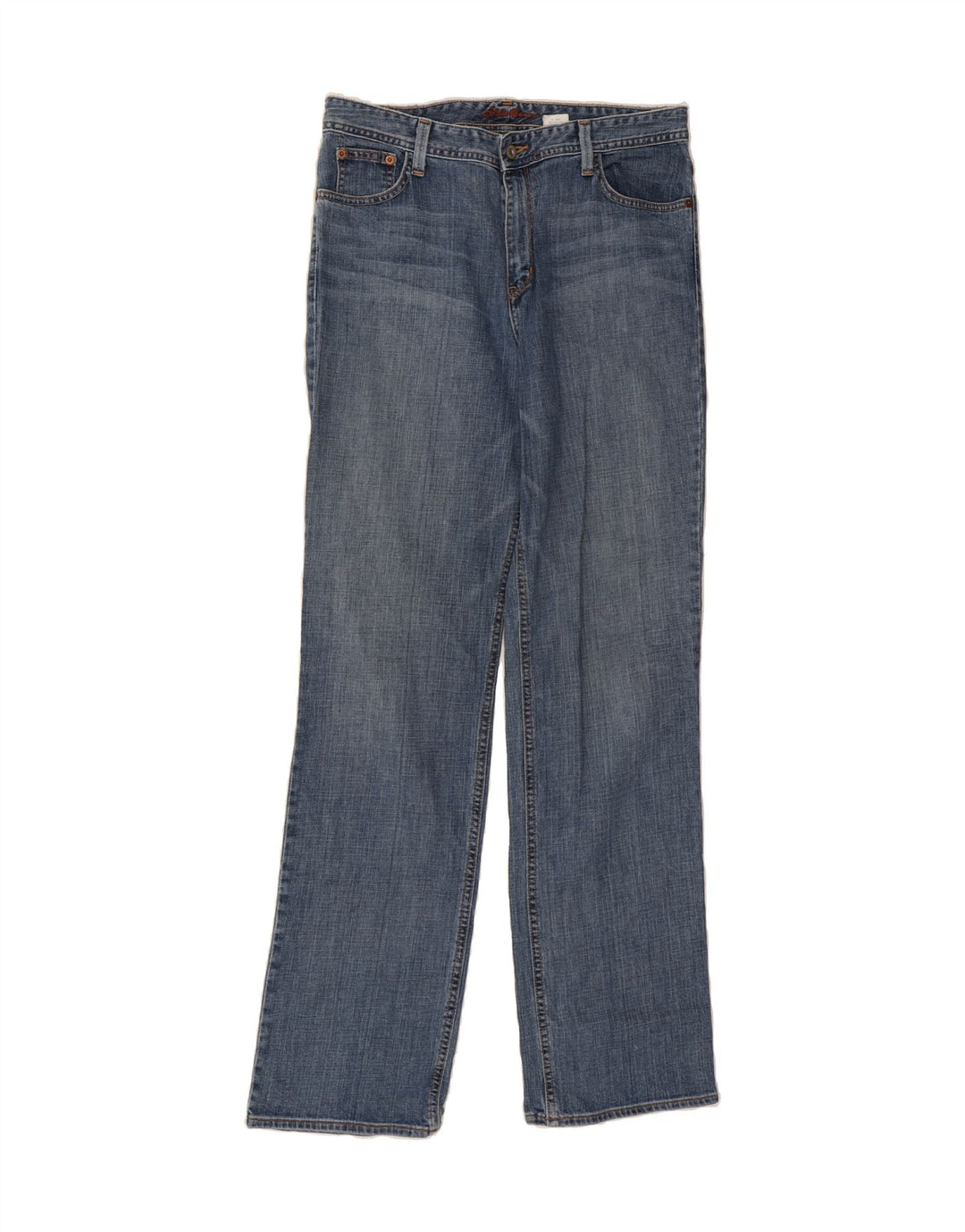 EDDIE BAUER Womens Straight Jeans US 12 Large W32 L34 Blue Cotton Vintage Eddie Bauer and Second-Hand Eddie Bauer from Messina Hembry 