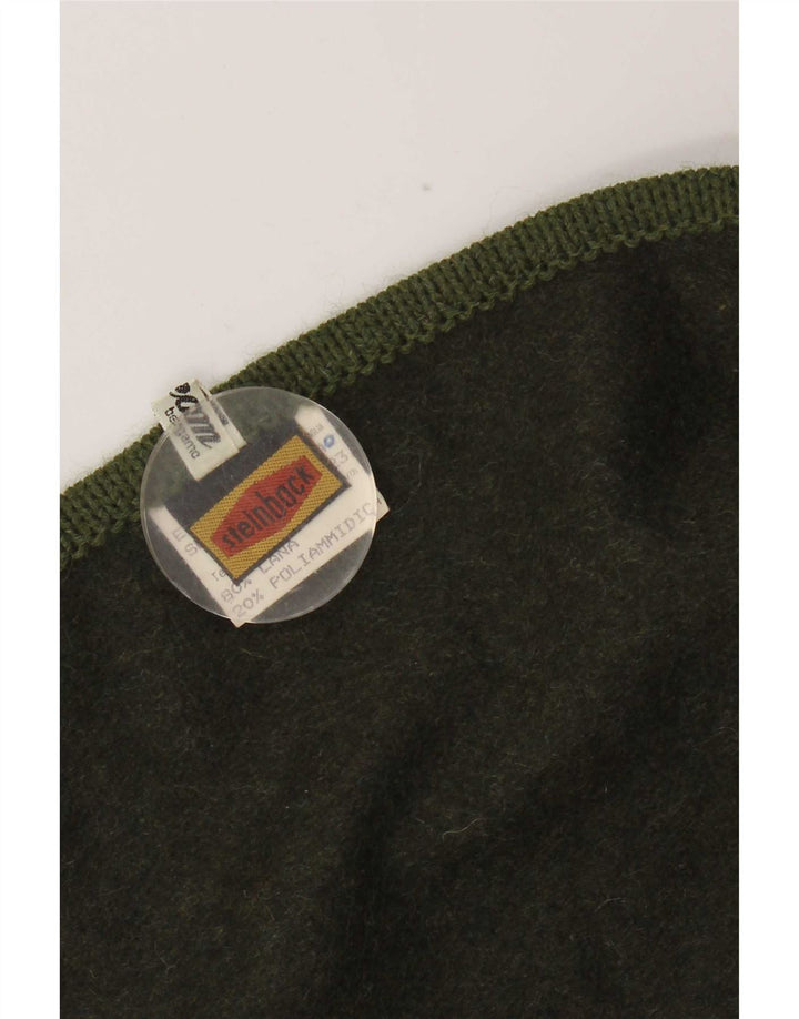 Cappotto a mantella da donna Steinbock EU 40 Lana verde medio