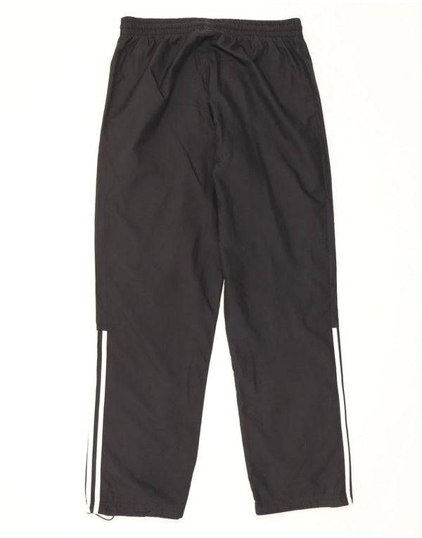 Pantaloni da tuta da uomo Adidas UK 38/40 Medium Nero Poliestere