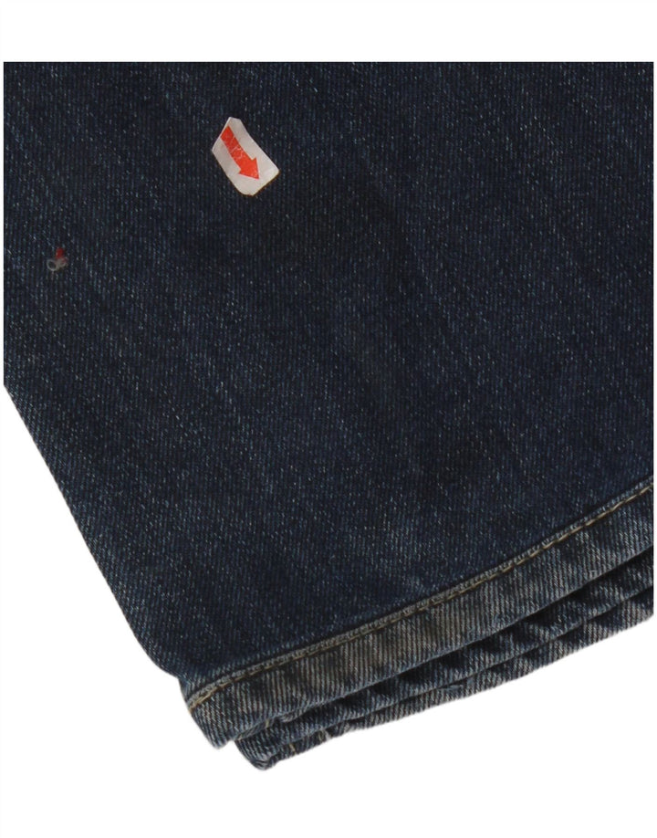 DIESEL Jeans dritti slim regolari Safado da uomo W30 L27 cotone blu