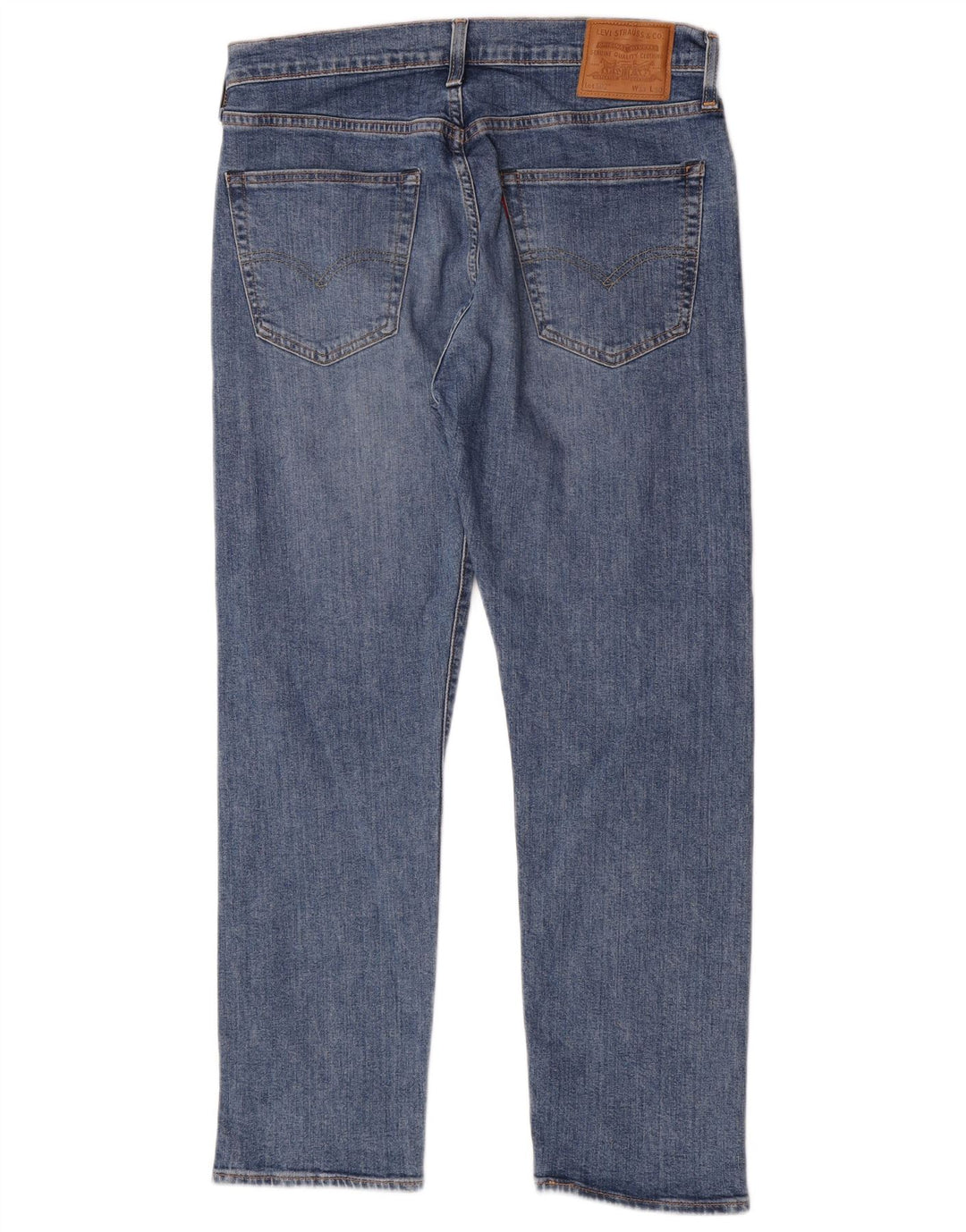 Levi's Uomo 502 Jeans affusolati W33 L30 Cotone blu