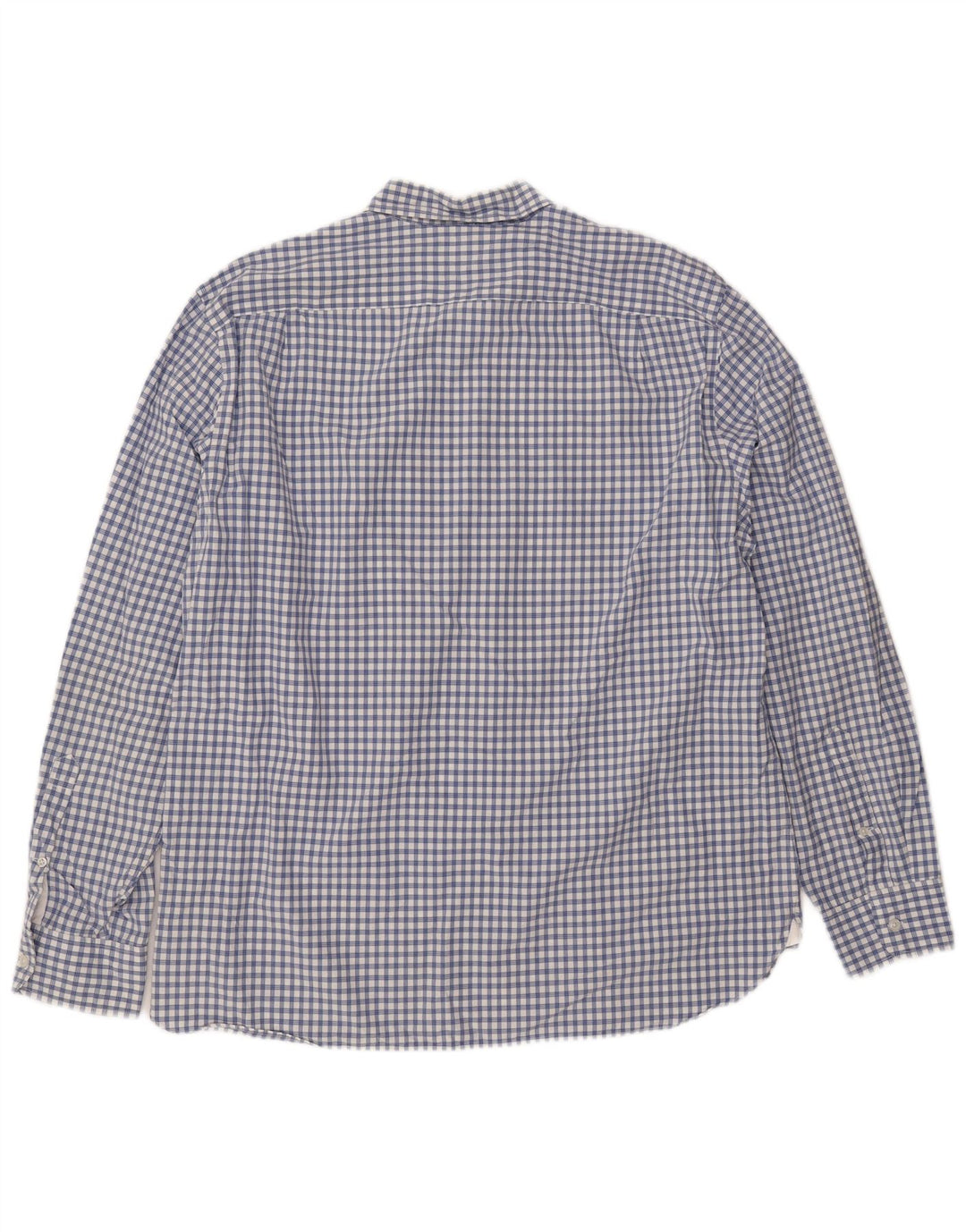 Camicia da uomo J. CREW XL in cotone a quadri blu