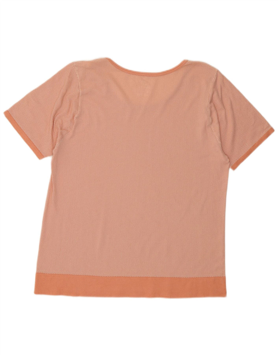 T-shirt ADIDAS da donna Dri Fit Top UK 18 XL Orange Colourblock