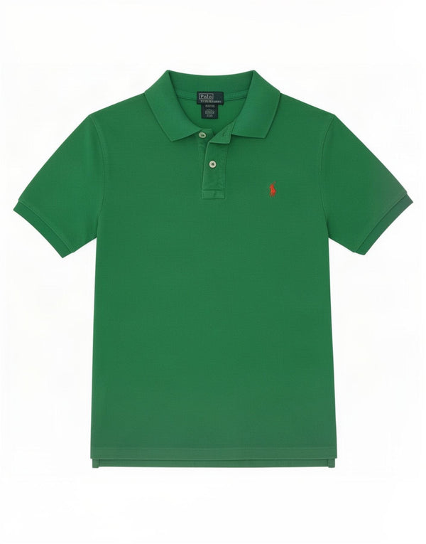Polo Ralph Lauren da bambino 10-11 anni in cotone verde medio