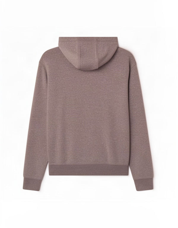 Maglione con cappuccio grafico da uomo Tommy Hilfiger piccolo cotone chiazzato grigio