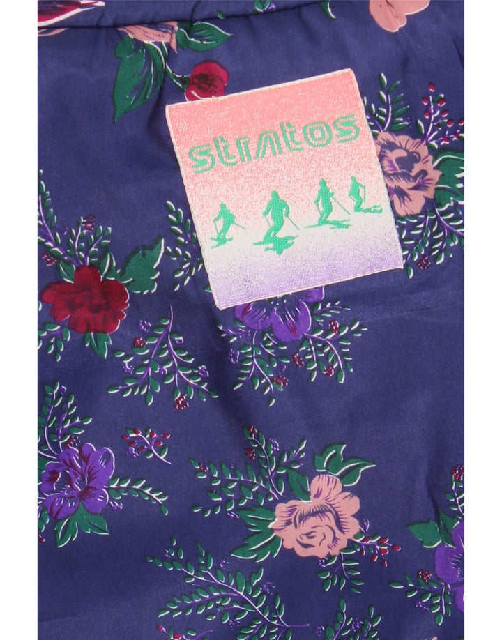 Giacca da sci oversize reversibile da donna Stratos EU 44 XL Poliestere viola