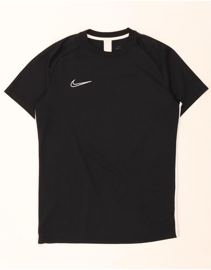 T-shirt NIKE Dri Fit da uomo, colore nero medio, color block