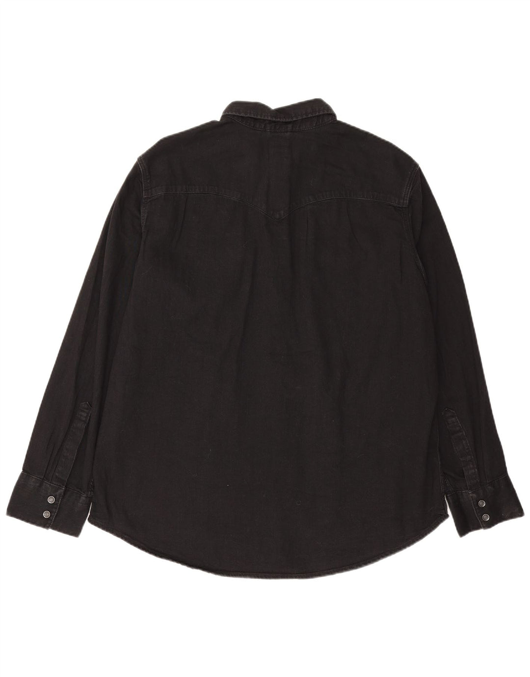 Camicia di jeans standard da uomo Levi's XL in cotone nero