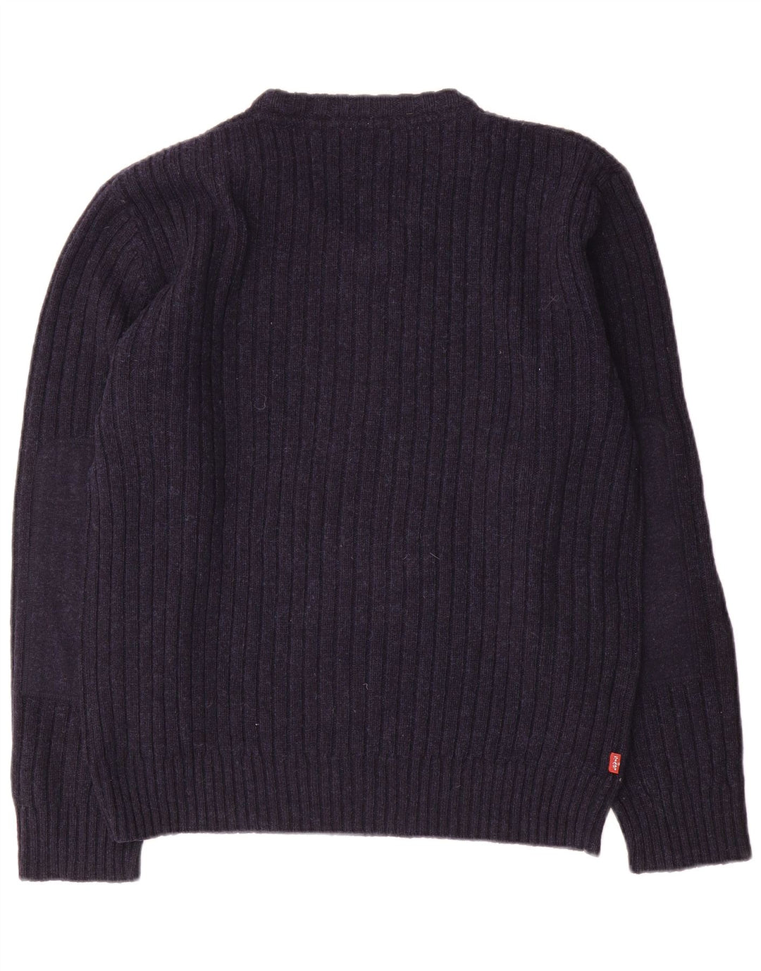 Maglione da uomo con scollo a V Levi's, grande, in lana blu navy