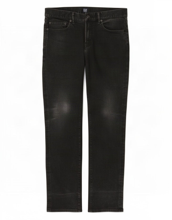 Jeans dritti da uomo Gap W32 L32 cotone nero
