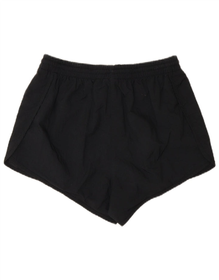 Pantaloncini sportivi Adidas da donna UK 12 medio nero poliestere