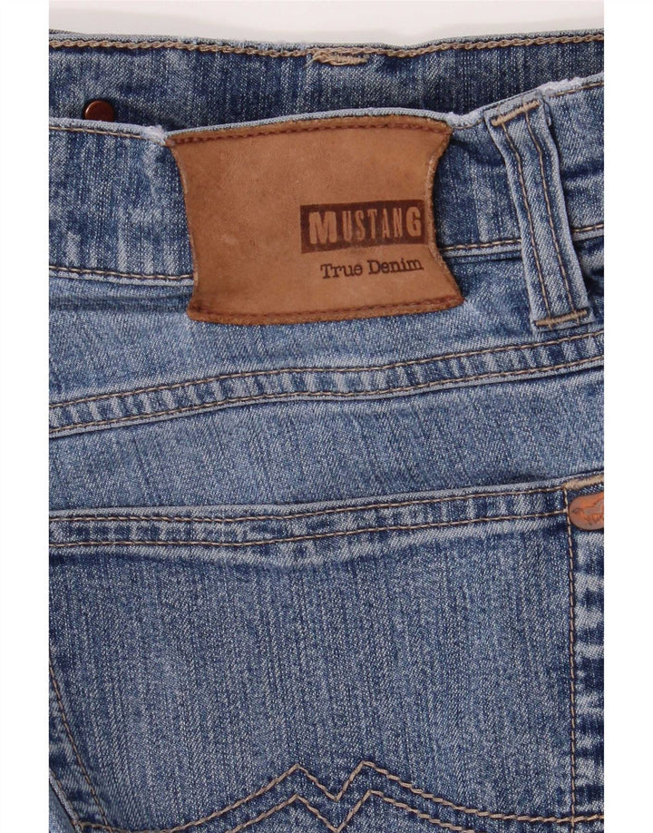Jeans dritti da uomo Mustang W34 L30 Blu